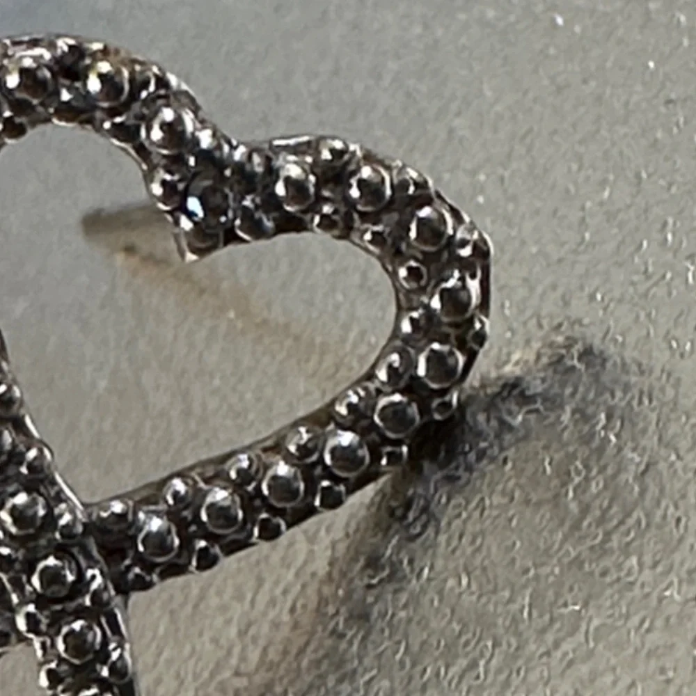 10k Diamond real solid white and yellow gold Heart Brooch​